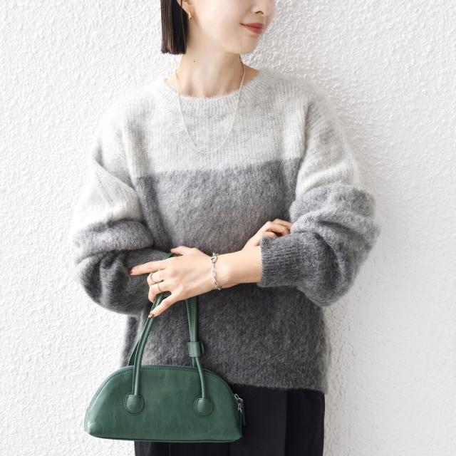 シップス（SHIPS）/《一部追加予約》【WEB限定】〈手洗い可能〉モヘヤ混 グラデーション ニット プルオーバー