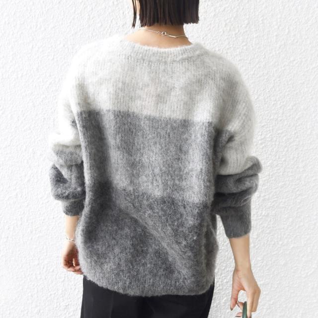 シップス（SHIPS）/《一部追加予約》【WEB限定】〈手洗い可能〉モヘヤ混 グラデーション ニット プルオーバー