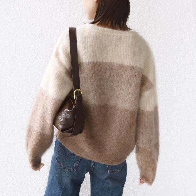 シップス（SHIPS）/《一部追加予約》【WEB限定】〈手洗い可能〉モヘヤ混 グラデーション ニット プルオーバー