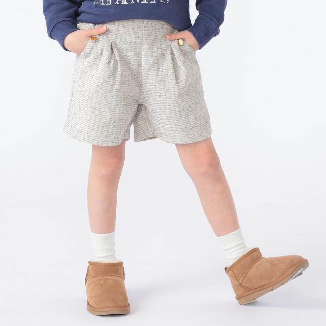 シップス（SHIPS）/SHIPS KIDS:100〜130cm / ツイード タック ショート パンツ