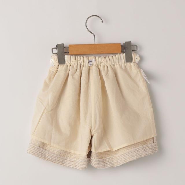 シップス（SHIPS）/SHIPS KIDS:100〜130cm / ツイード タック ショート パンツ