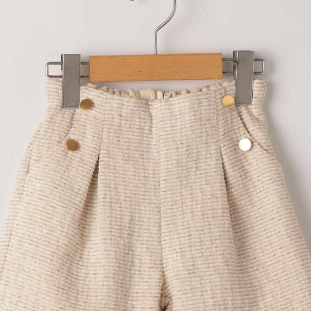 シップス（SHIPS）/SHIPS KIDS:100〜130cm / ツイード タック ショート パンツ