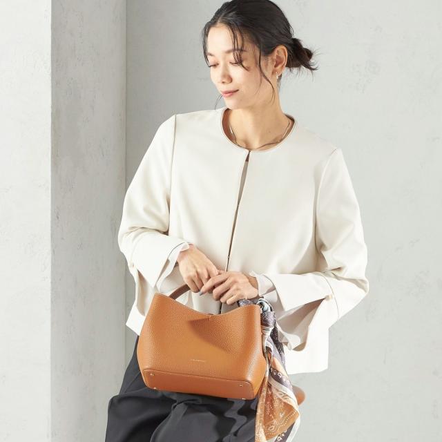 シップス（SHIPS）/《予約》ダブル クロス 重ね袖 ノーカラー ジャケット（セレモニー対応可）