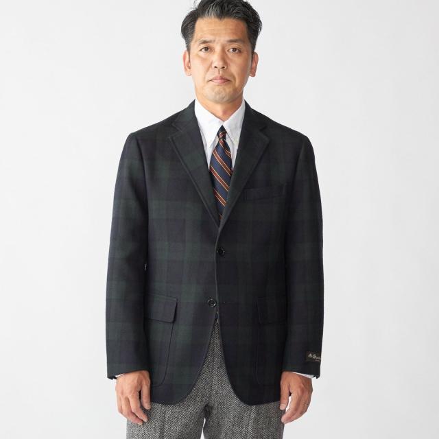 シップス（SHIPS）/Southwick: CAMBRIDGE ブラックウォッチ ジャケット(Made in Japan) 38,610円