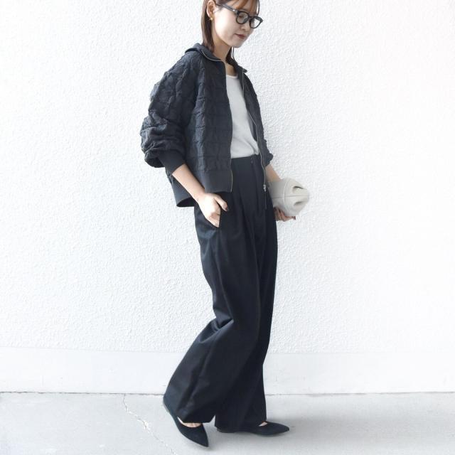 シップス（SHIPS）/《予約》【WEB限定】〈手洗い可能〉フラワー ジャカード ジップ カーディガン