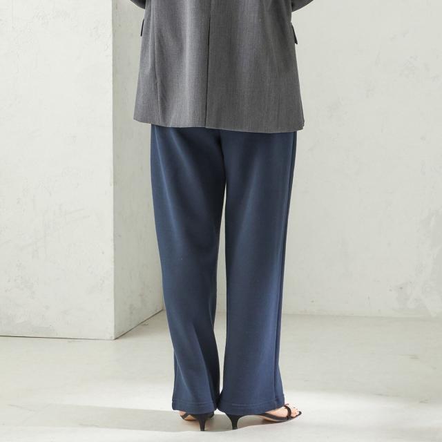 シップス（SHIPS）/《予約》〈洗濯機可能〉AZUMA 裏毛 刺繍 パンツ