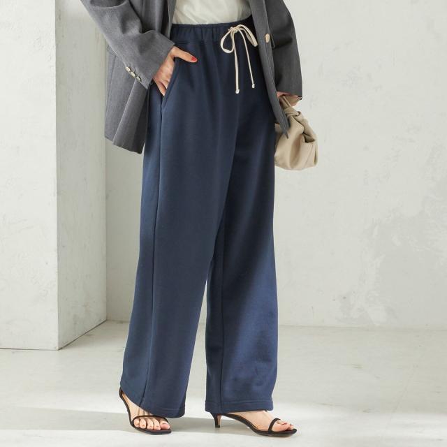 シップス（SHIPS）/《予約》〈洗濯機可能〉AZUMA 裏毛 刺繍 パンツ