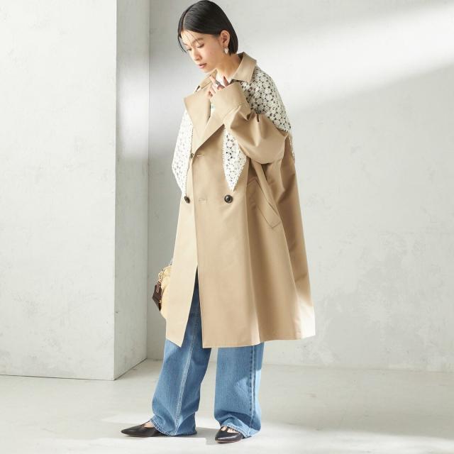 シップス（SHIPS）/《予約》【SHIPS別注】BINDU: レース トライアングル スカーフ