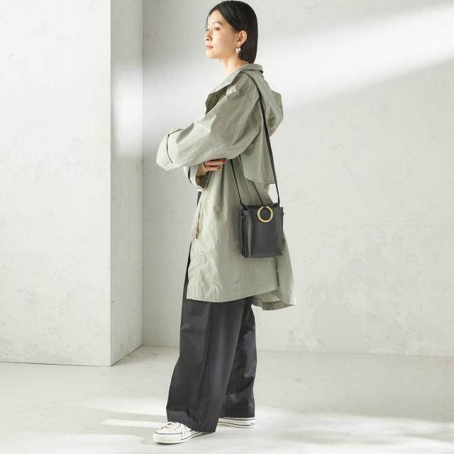 シップス（SHIPS）/《予約》〈手洗い可 / 撥水加工 / UVカット〉 スタンドカラー フード コート