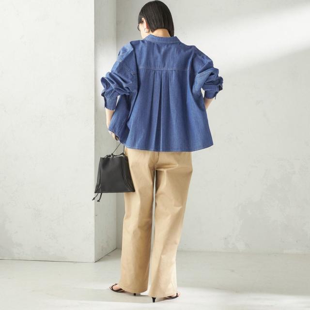 シップス（SHIPS）/《予約》〈洗濯機可能〉ストレッチ チノ 硫化染め パンツ