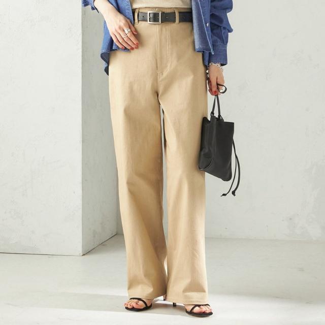 シップス（SHIPS）/《予約》〈洗濯機可能〉ストレッチ チノ 硫化染め パンツ