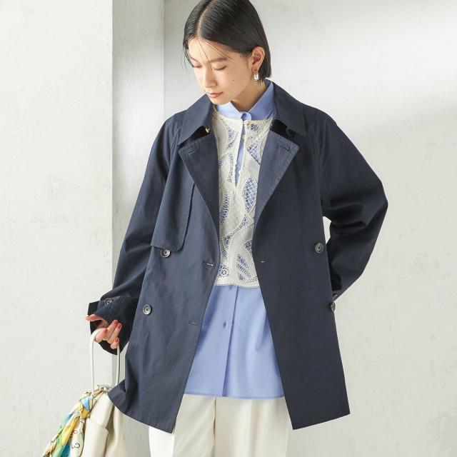 シップス（SHIPS）/《予約》〈手洗い可能〉刺繍 スカラップ レース ノースリーブ プルオーバー