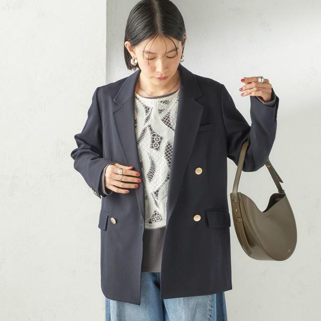 シップス（SHIPS）/《予約》〈手洗い可能〉刺繍 スカラップ レース ノースリーブ プルオーバー