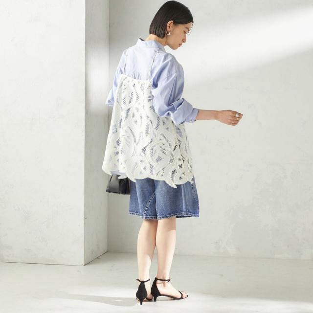 シップス（SHIPS）/《予約》【SHIPS別注】BIT BLUE:バミューダ ショーツ