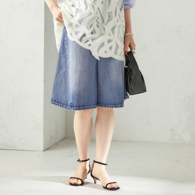 シップス（SHIPS）/《予約》【SHIPS別注】BIT BLUE:バミューダ ショーツ