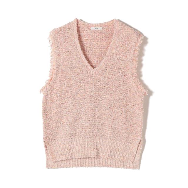 シップス（SHIPS）/《予約》〈手洗い可能〉ミックスカラー Vネック プルオーバー