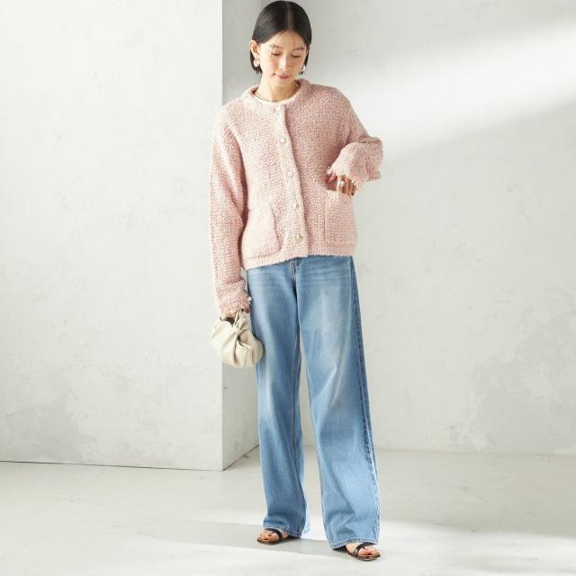 シップス（SHIPS）/《予約》〈手洗い可能〉ミックスカラー ニット ジャケット