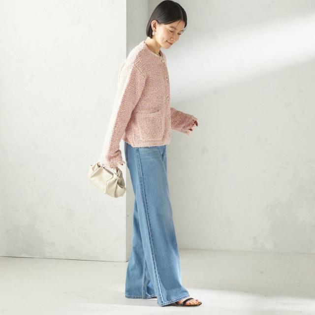 シップス（SHIPS）/《予約》〈手洗い可能〉ミックスカラー ニット ジャケット