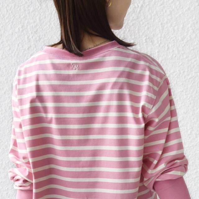 シップス（SHIPS）/《予約》【SHIPS別注】TENNESSEE:〈洗濯機可能〉ワイド ボーダー TEE