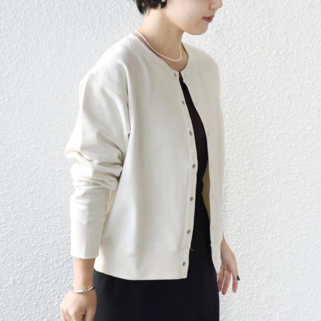 シップス（SHIPS）/《予約》【SHIPS別注】TENNESSEE:〈洗濯機可能〉スナップ 釦 スウェット カーディガン