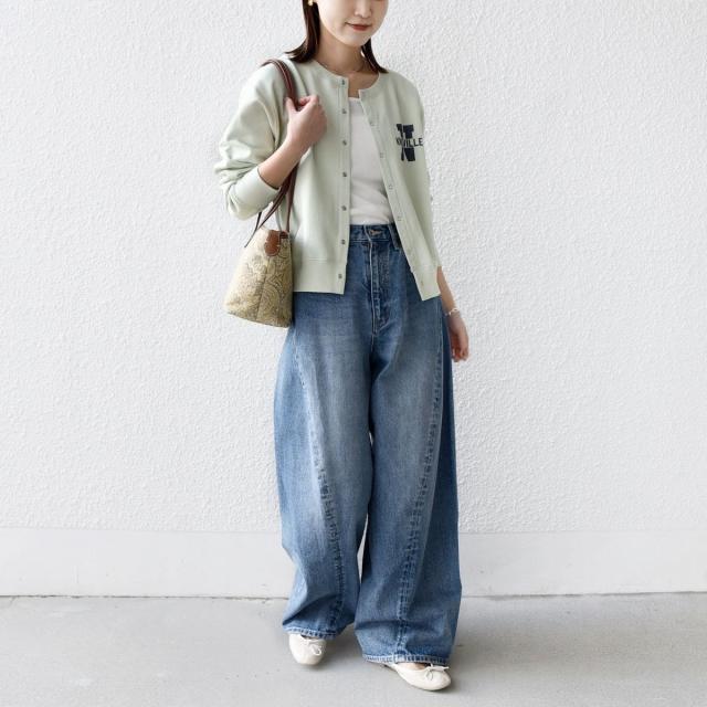 シップス（SHIPS）/《予約》【SHIPS別注】TENNESSEE:〈洗濯機可能〉スナップ 釦 スウェット カーディガン