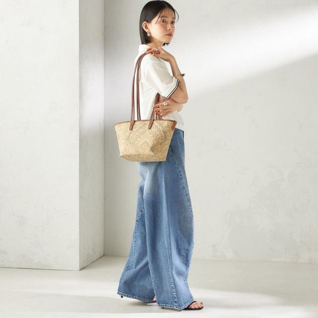 シップス（SHIPS）/《予約》【SHIPS別注】BIT BLUE:バレル レック デニム パンツ