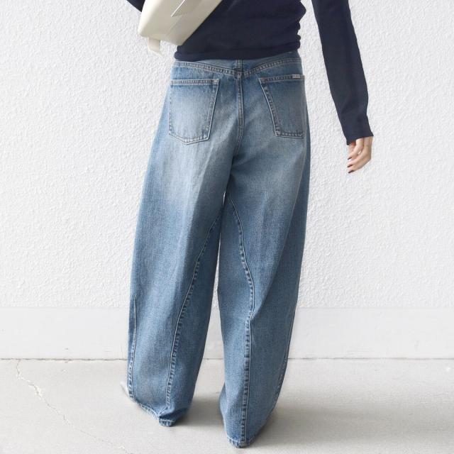 シップス（SHIPS）/《予約》【SHIPS別注】BIT BLUE:バレル レック デニム パンツ