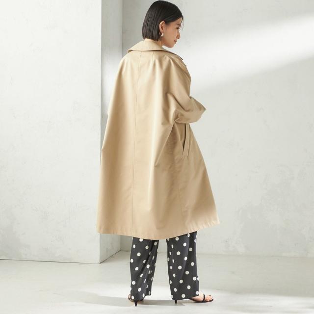 シップス（SHIPS）/《予約》〈手洗い可能〉ソルベ ツイル ドット ドロスト パンツ