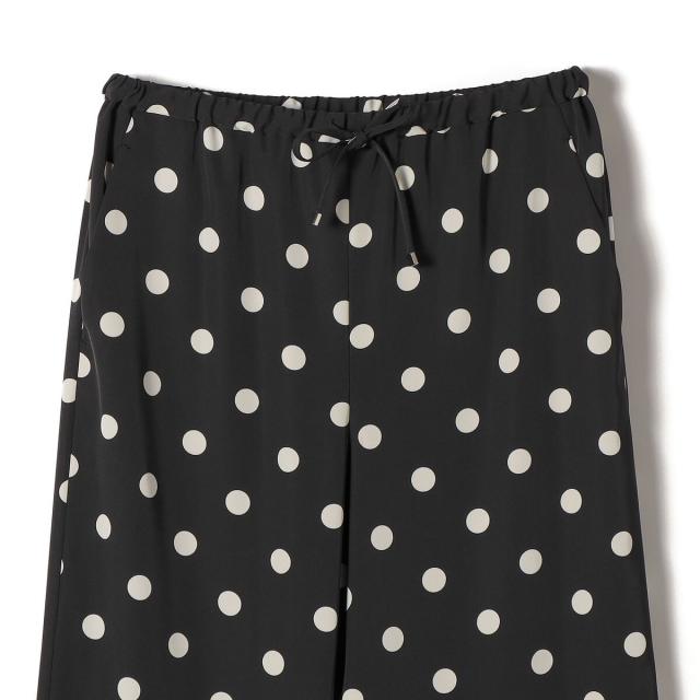 シップス（SHIPS）/《予約》〈手洗い可能〉ソルベ ツイル ドット ドロスト パンツ
