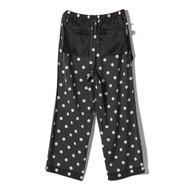シップス（SHIPS）/《予約》〈手洗い可能〉ソルベ ツイル ドット ドロスト パンツ
