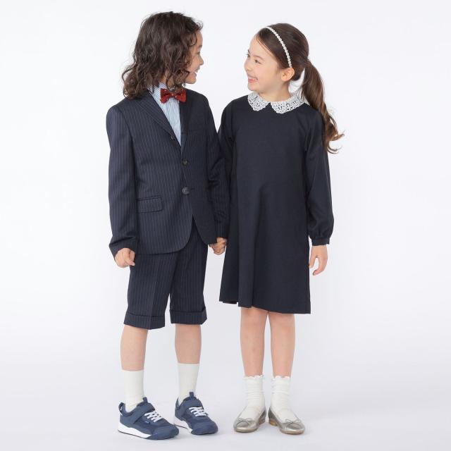 シップス（SHIPS）/SHIPS KIDS:110〜130cm /セレモニー ネイビー ストライプ ジャケット_6