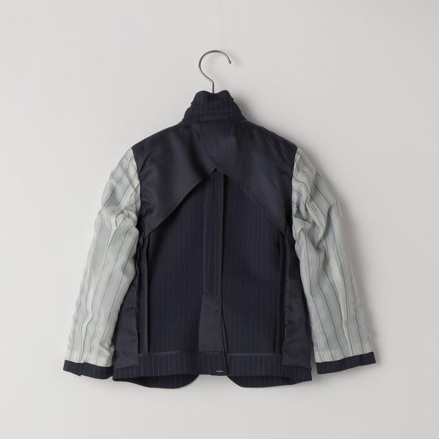 シップス（SHIPS）/SHIPS KIDS:110〜130cm /セレモニー ネイビー ストライプ ジャケット_12