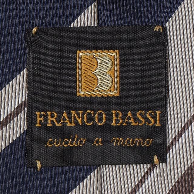 シップス（SHIPS）/FRANCO BASSI: シルク レジメンタル ネクタイ_8