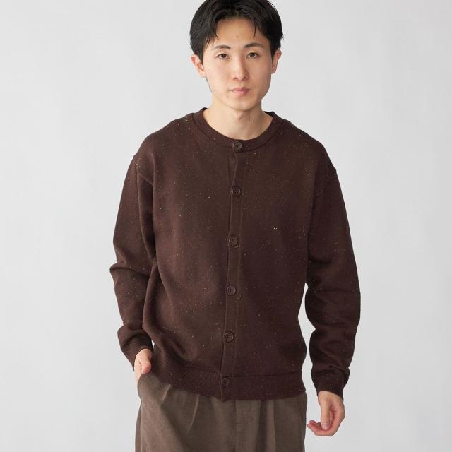 シップス（SHIPS）/City Ambient Products: カラー ネップ クルーネック カーディガン_1