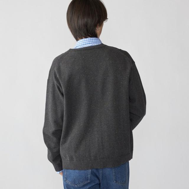 シップス（SHIPS）/City Ambient Products: カラー ネップ クルーネック カーディガン_6