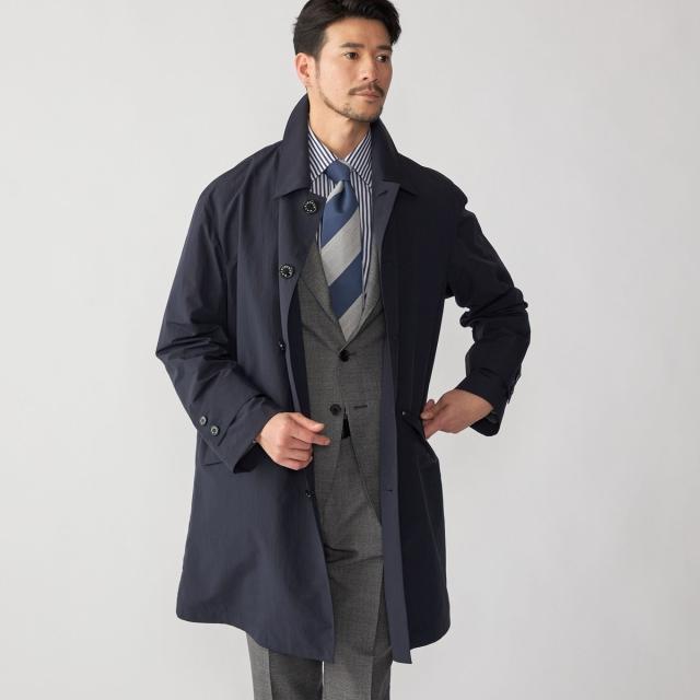 シップス（SHIPS）/MACKINTOSH: HUMBIE SL ライト ウェイト ステンカラー コート