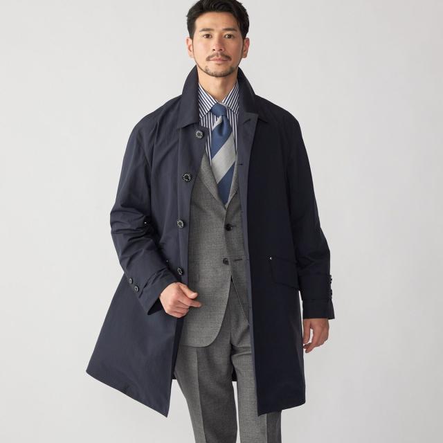 シップス（SHIPS）/MACKINTOSH: HUMBIE SL ライト ウェイト ステンカラー コート_4