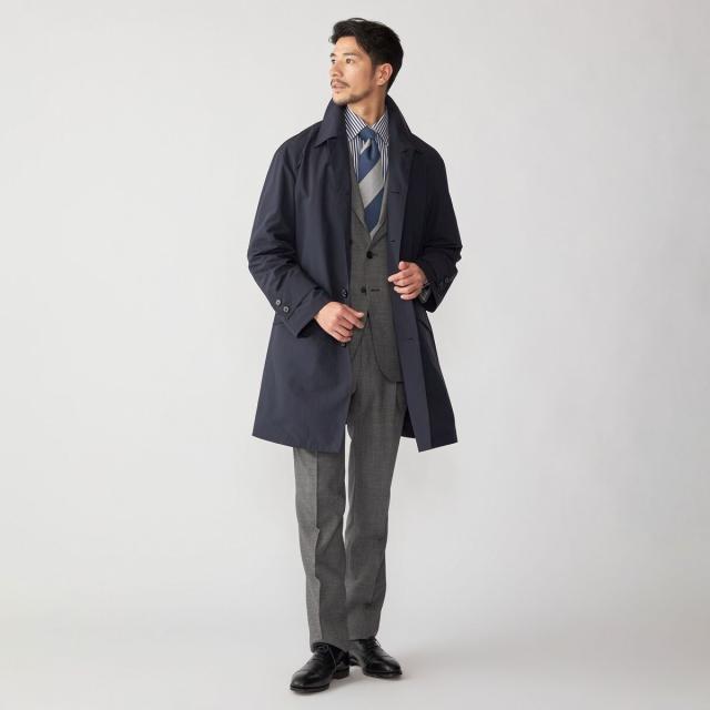 シップス（SHIPS）/MACKINTOSH: HUMBIE SL ライト ウェイト ステンカラー コート_10