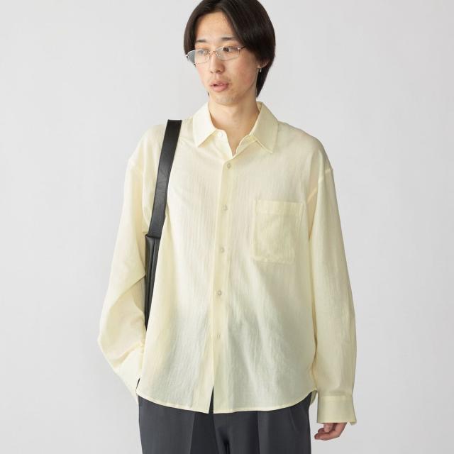シップス（SHIPS）/City Ambient Products: レギュラー ボイル ソリッド ロング スリーブ シャツ_1