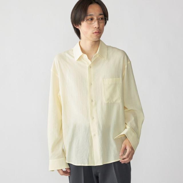 シップス（SHIPS）/City Ambient Products: レギュラー ボイル ソリッド ロング スリーブ シャツ_4