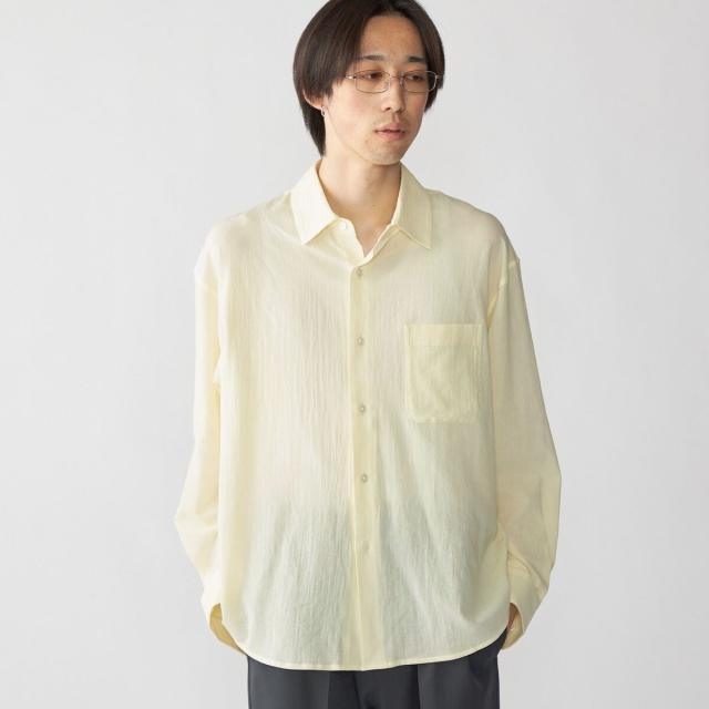 シップス（SHIPS）/City Ambient Products: レギュラー ボイル ソリッド ロング スリーブ シャツ_5