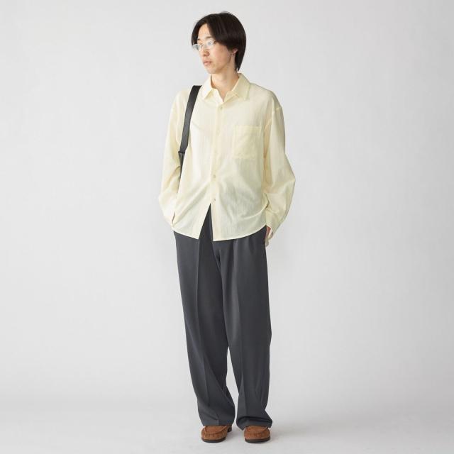 シップス（SHIPS）/City Ambient Products: レギュラー ボイル ソリッド ロング スリーブ シャツ_10