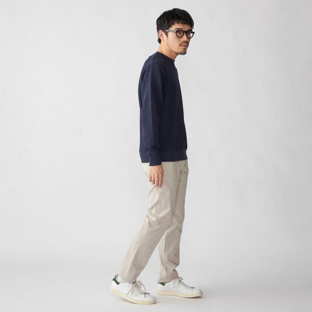 シップス（SHIPS）/SHIPS: 膨れジャカード ロングスリーブ