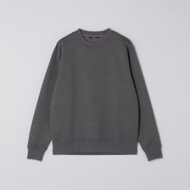 シップス（SHIPS）/SHIPS: 膨れジャカード ロングスリーブ