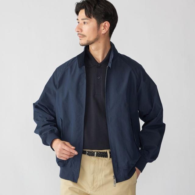 【英国製】BARACUTA G9 OPTIジップ期 ネイビー コットン100% シップス（SHIPS）/【SHIPS別注】BARACUTA: G9 コットンナイロンの通販