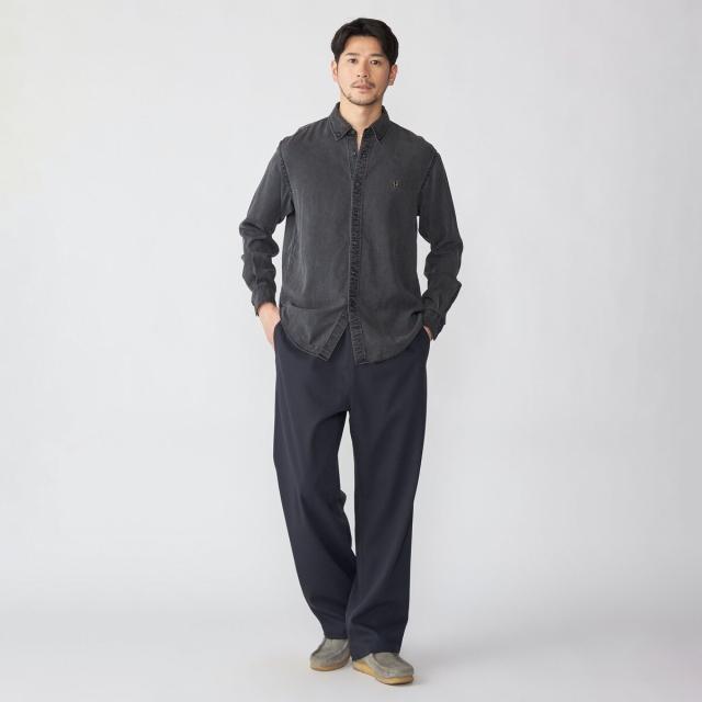シップス（SHIPS）/【WEB限定】SHIPS:〈手洗い可能〉リヨセル エア ボタンダウン デニム シャツ_14