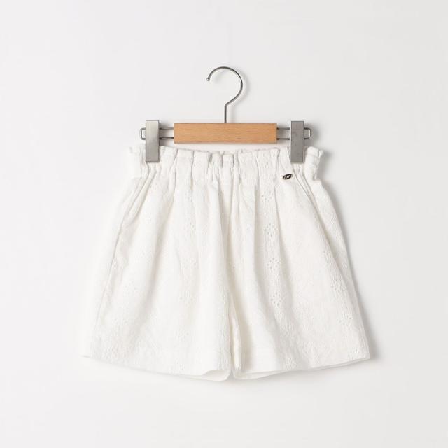 シップス（SHIPS）/SHIPS KIDS:80〜90cm / レース エンブロイダリー ショート パンツ