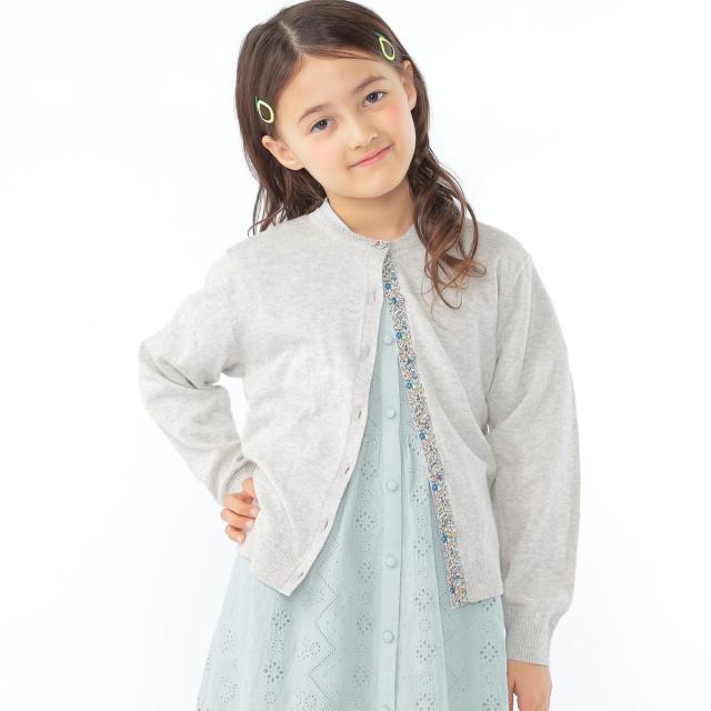 シップス（SHIPS）/SHIPS KIDS:100〜130cm / リバティ ボタン カーディガン