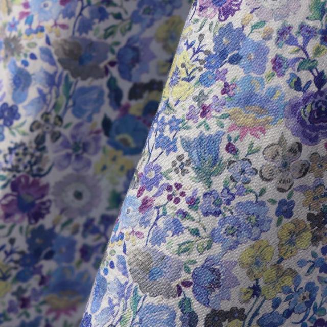 シップス（SHIPS）/SHIPS Primary Navy Label:〈手洗い可能〉LIBERTY ギャザー ブラウス_7