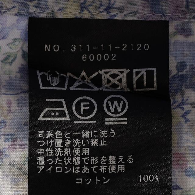 シップス（SHIPS）/SHIPS Primary Navy Label:〈手洗い可能〉LIBERTY ギャザー ブラウス_8